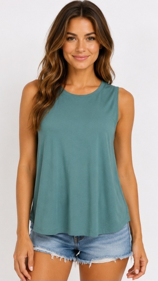 Old Navy Active CloudMotion Large Go-Dry Sleeveles Pull Over Top Yoga *