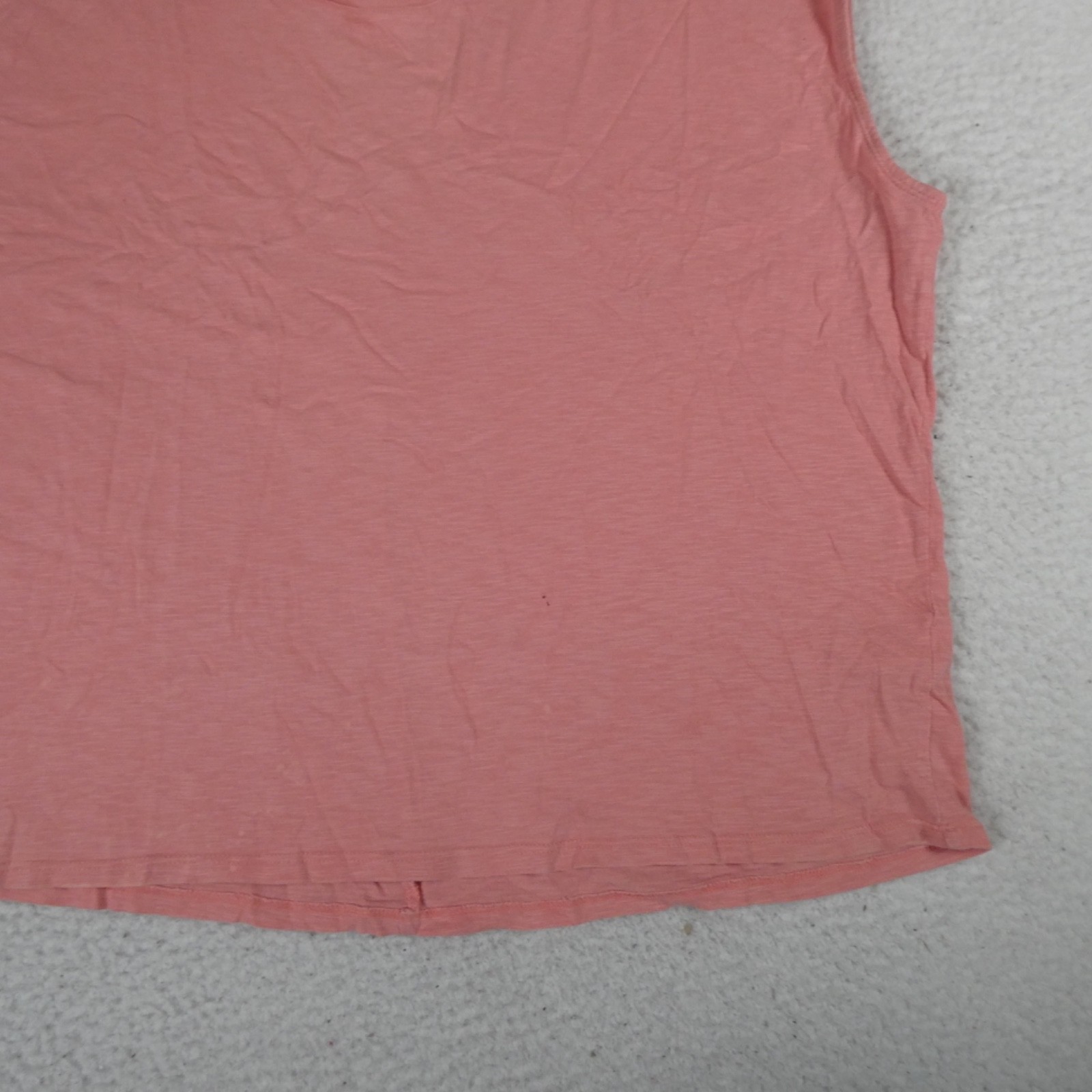 Athleisure at Fatface Activewear Top Women Size XS Pink Tank Top Cotton Blend