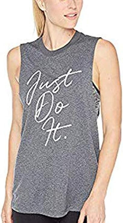Nike Womens Dry Tank Top Legend Muscle JDI Black/Cool Grey Size M