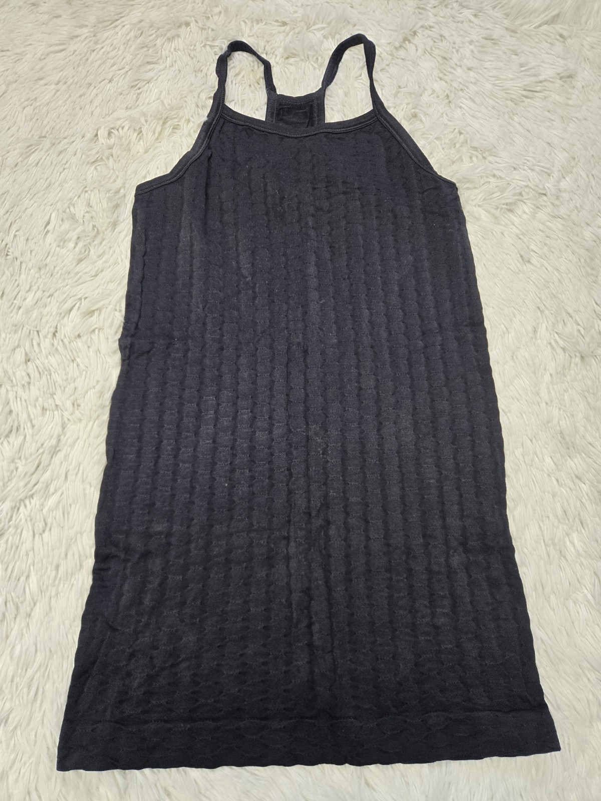 Lot 3 Athleta Tank Top M Womens Ribbed Racerback Fitted Stretch Sports Exercise