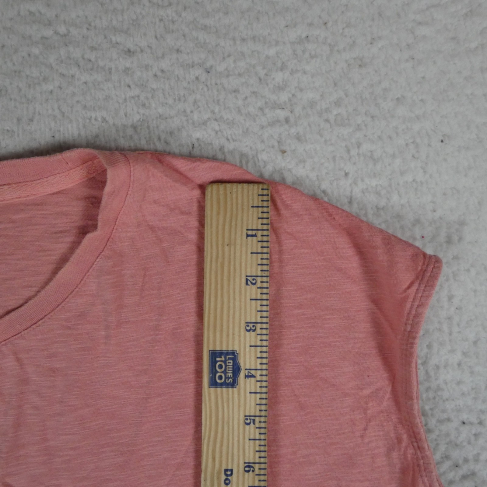 Athleisure at Fatface Activewear Top Women Size XS Pink Tank Top Cotton Blend