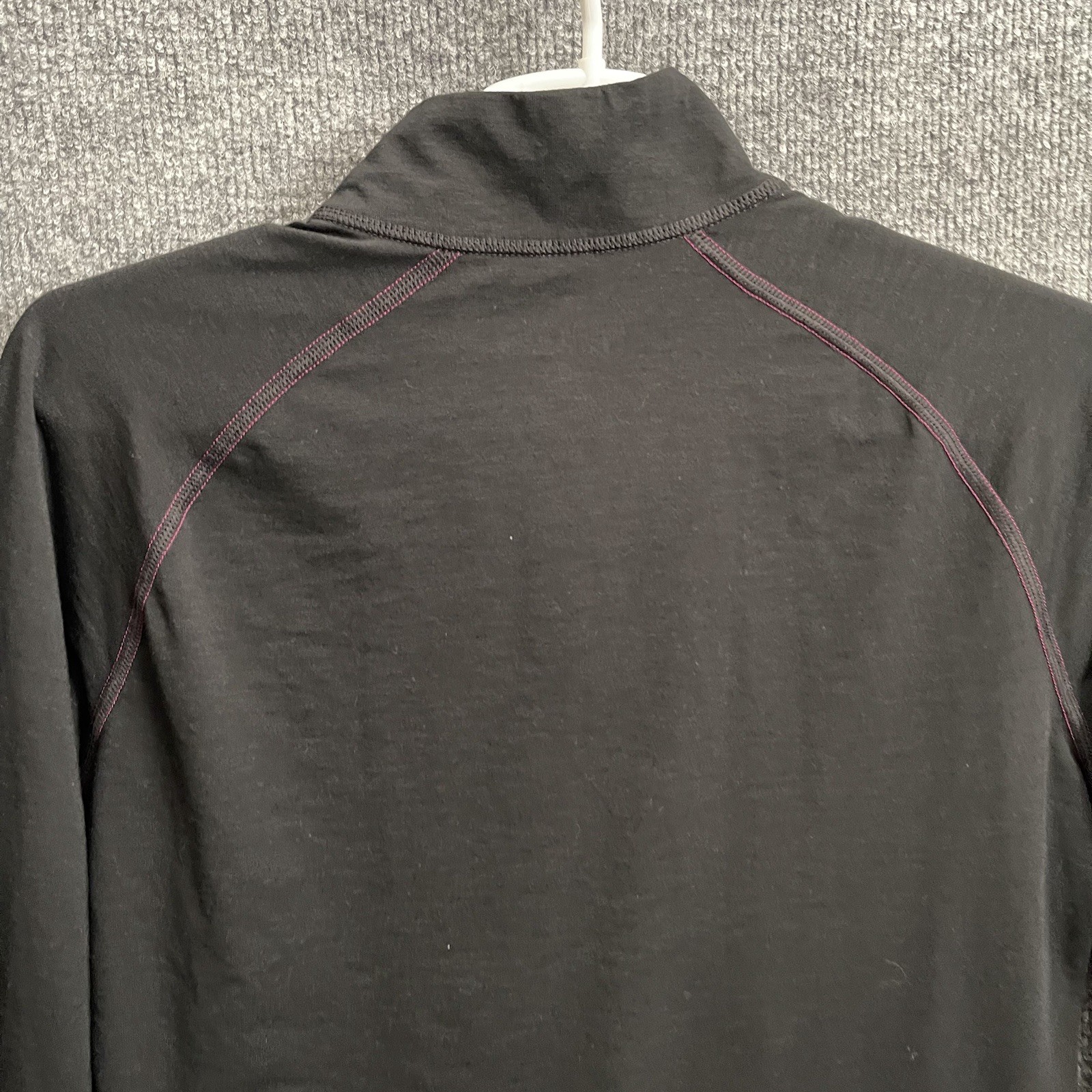 Paradox Dry Release Base Layer Top Womens Large Black Merino Blend 1/4 Zip