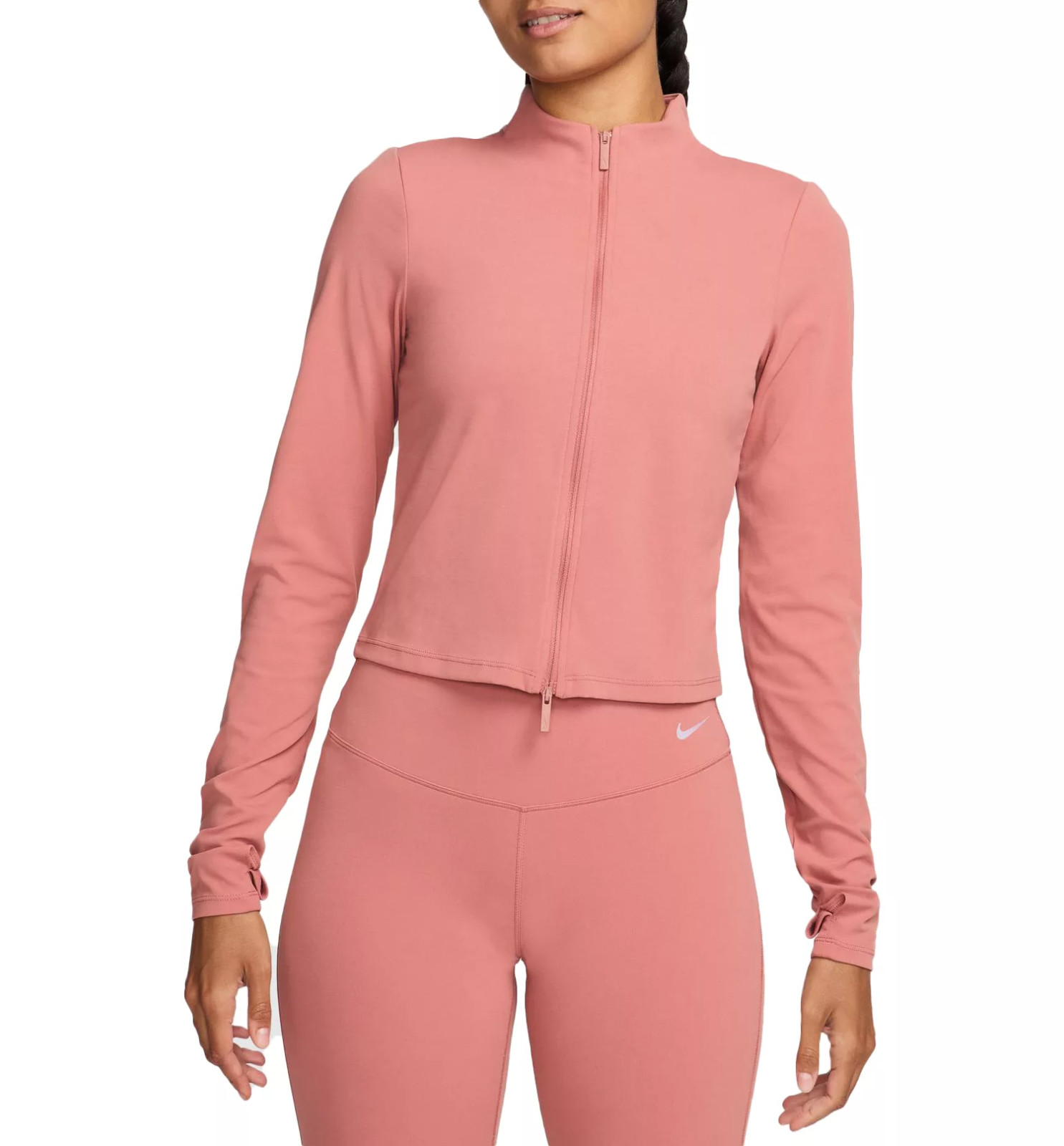 NWT Women’s Nike Zenvy Dri-FIT Full-Zip Long-Sleeve Top S – L MSRP $95