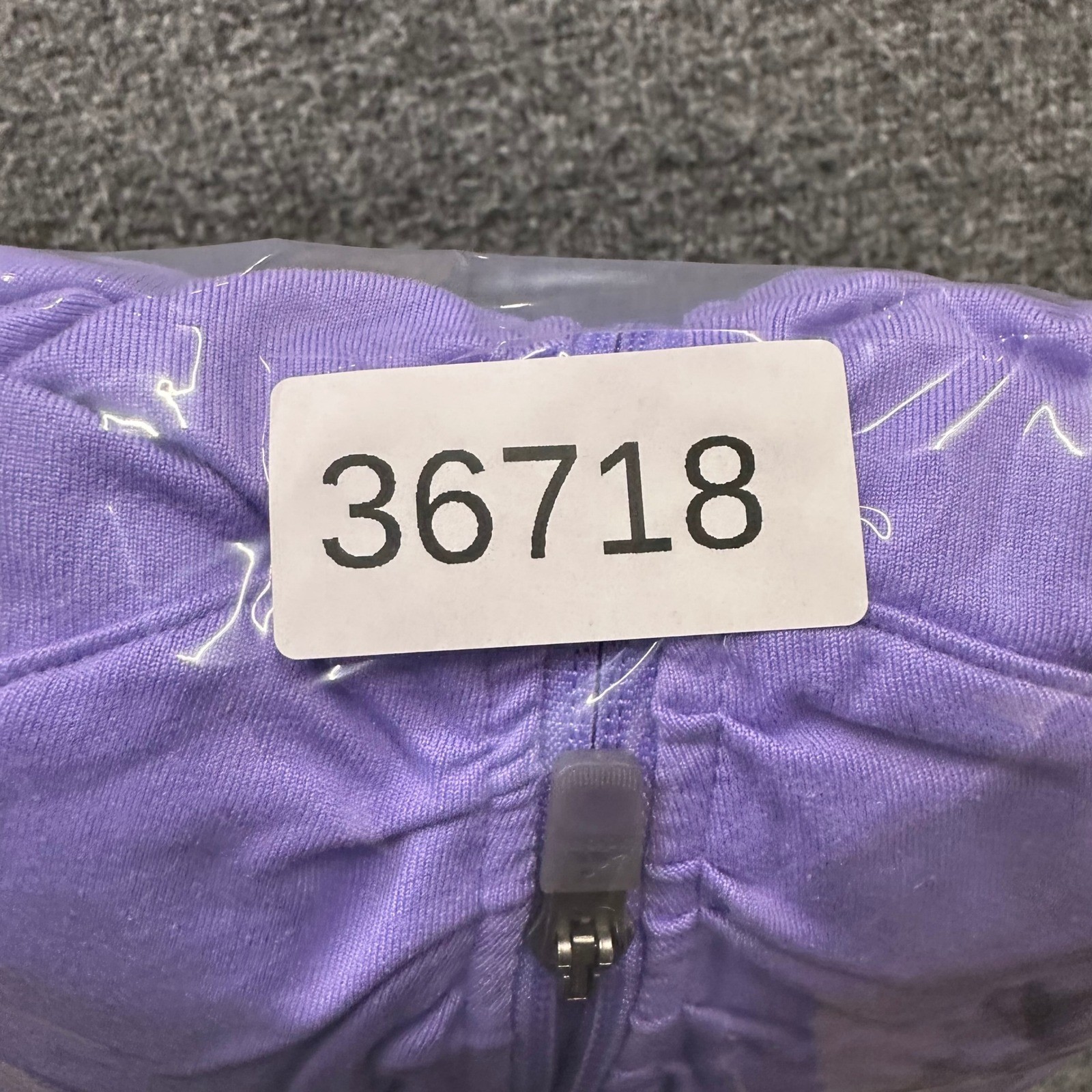 Adidas Pullover Womens Size L Purple Climalite Ruched Quarter Zip Thumbhole Cuff