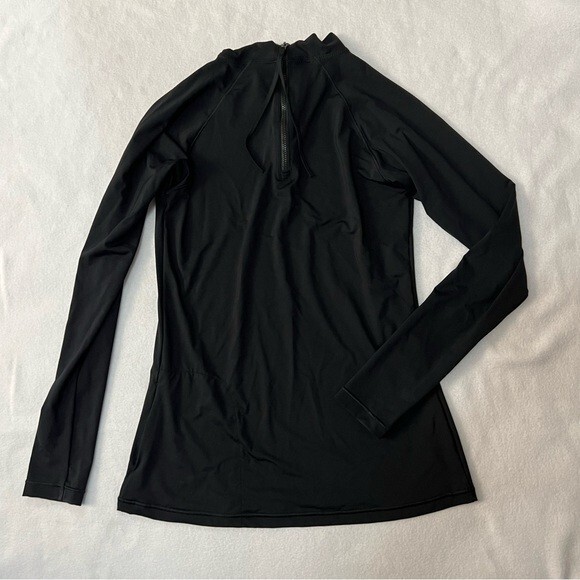 athleta back zip long sleeves pullover with side pocket Size M July Sale