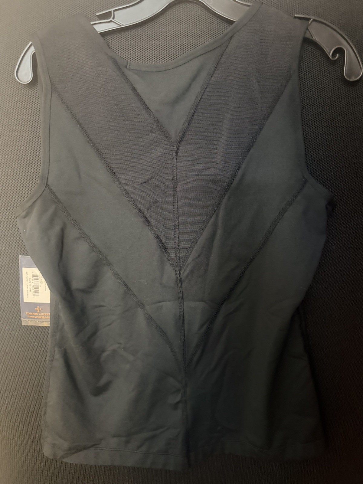 🆕 NWT Tommie Copper Shoulder Support Black Compression Posture Shaping Size XL