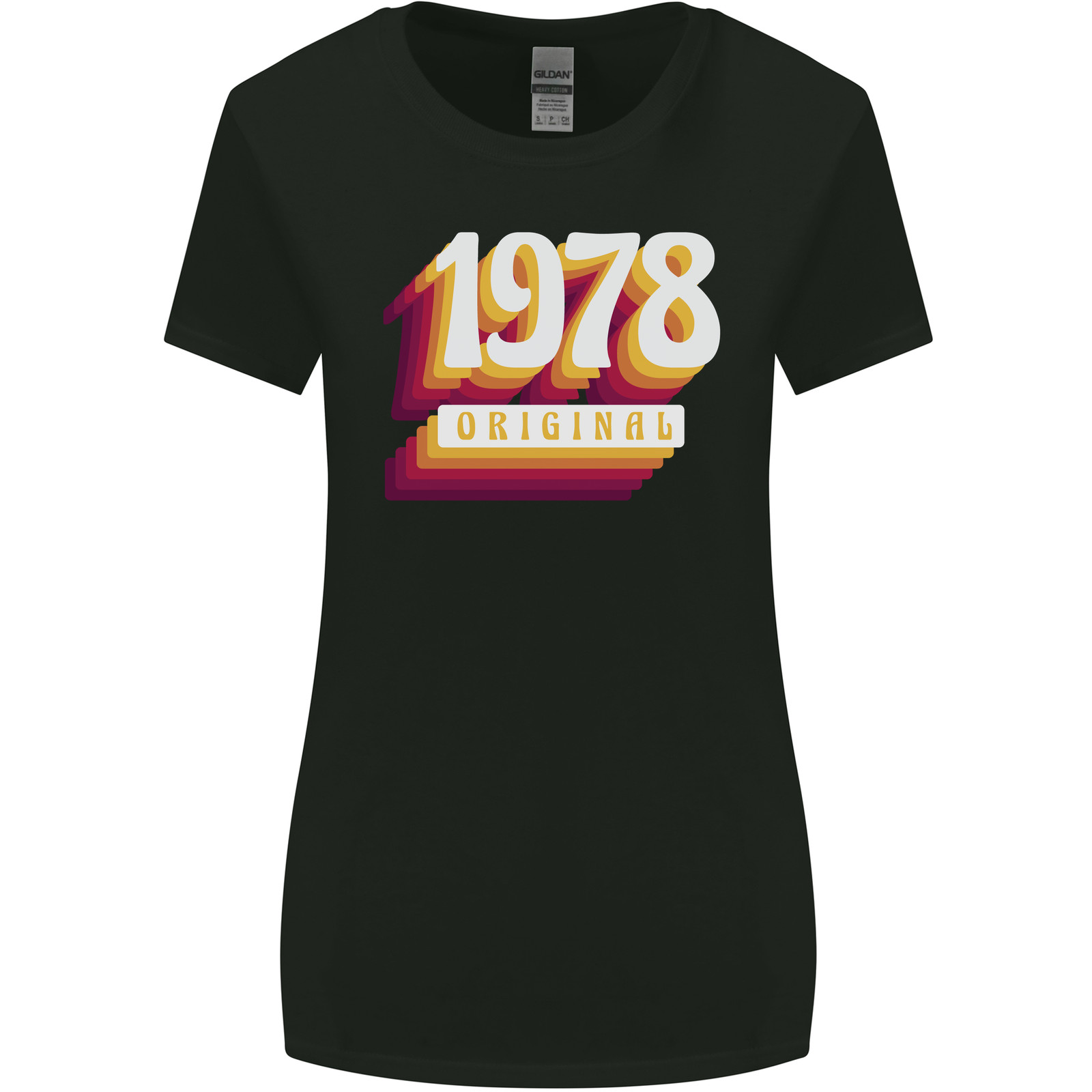 Retro 47th Birthday Original 1978 Womens Wider Cut T-Shirt