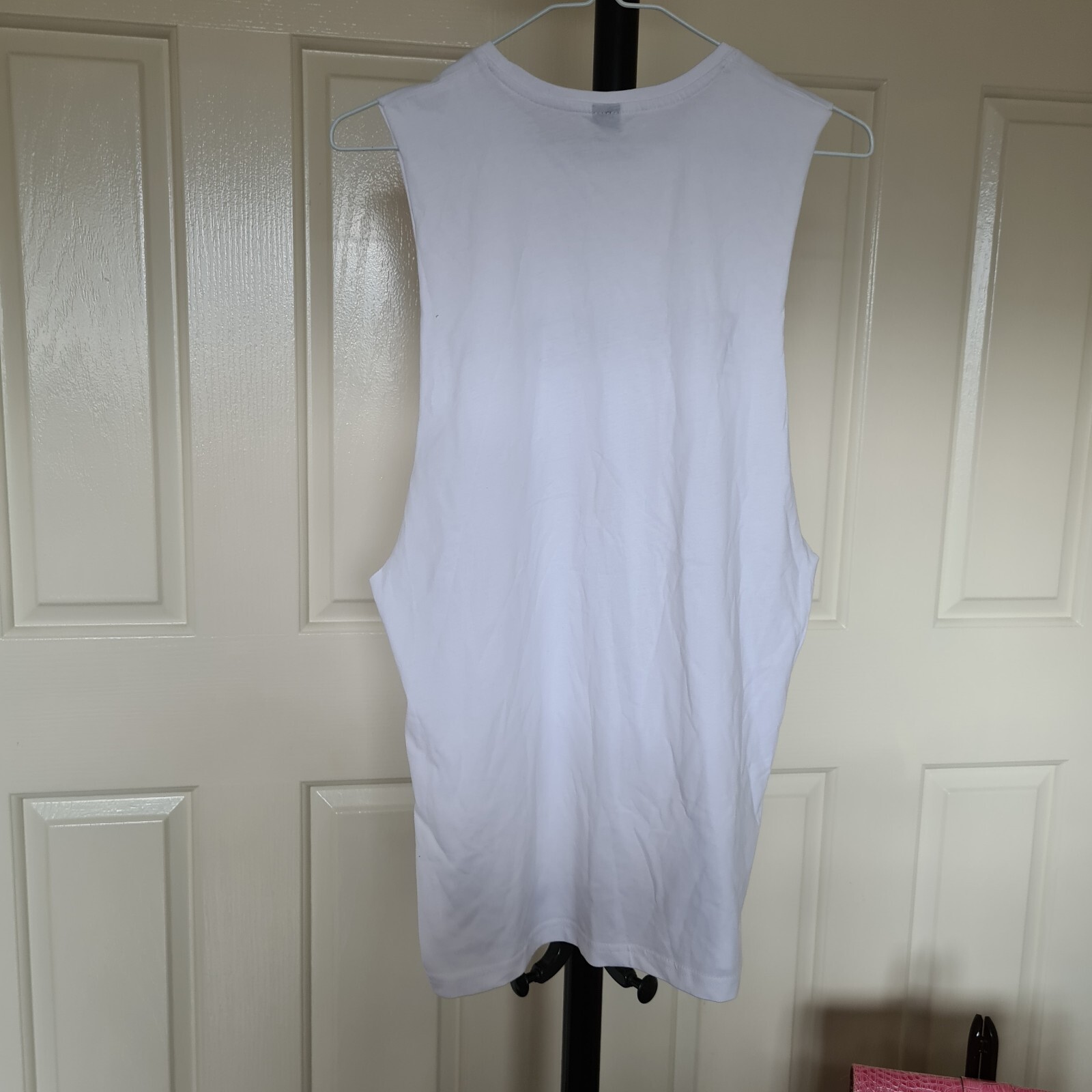 BARNARD AS Colour XS White Pilates Exercise Jogging Bodycon Yoga Gym Muscle Tee