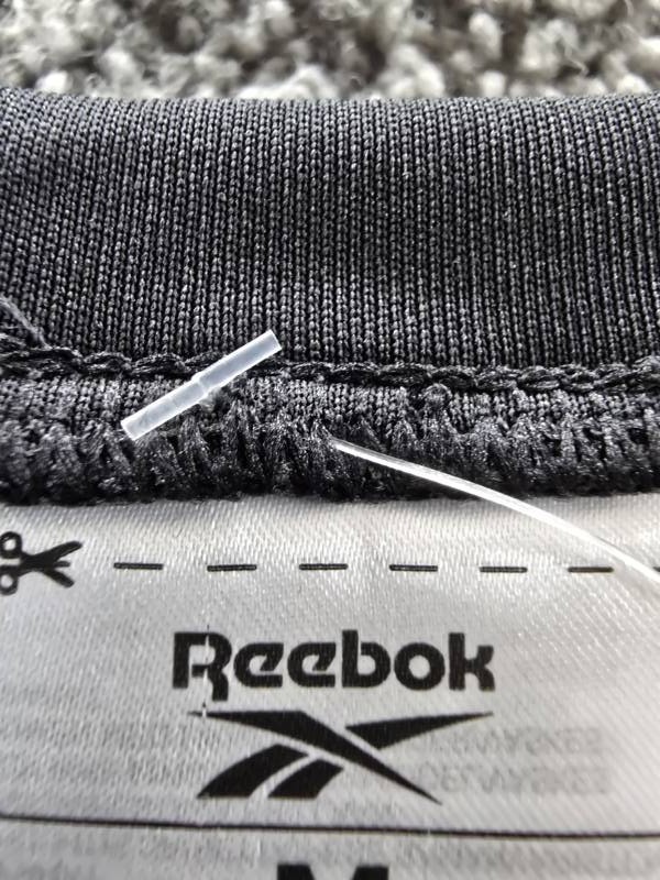 Reebok ID Performance Tech Short-Sleeve T-Shirt Womens M Black Crewneck Pullover