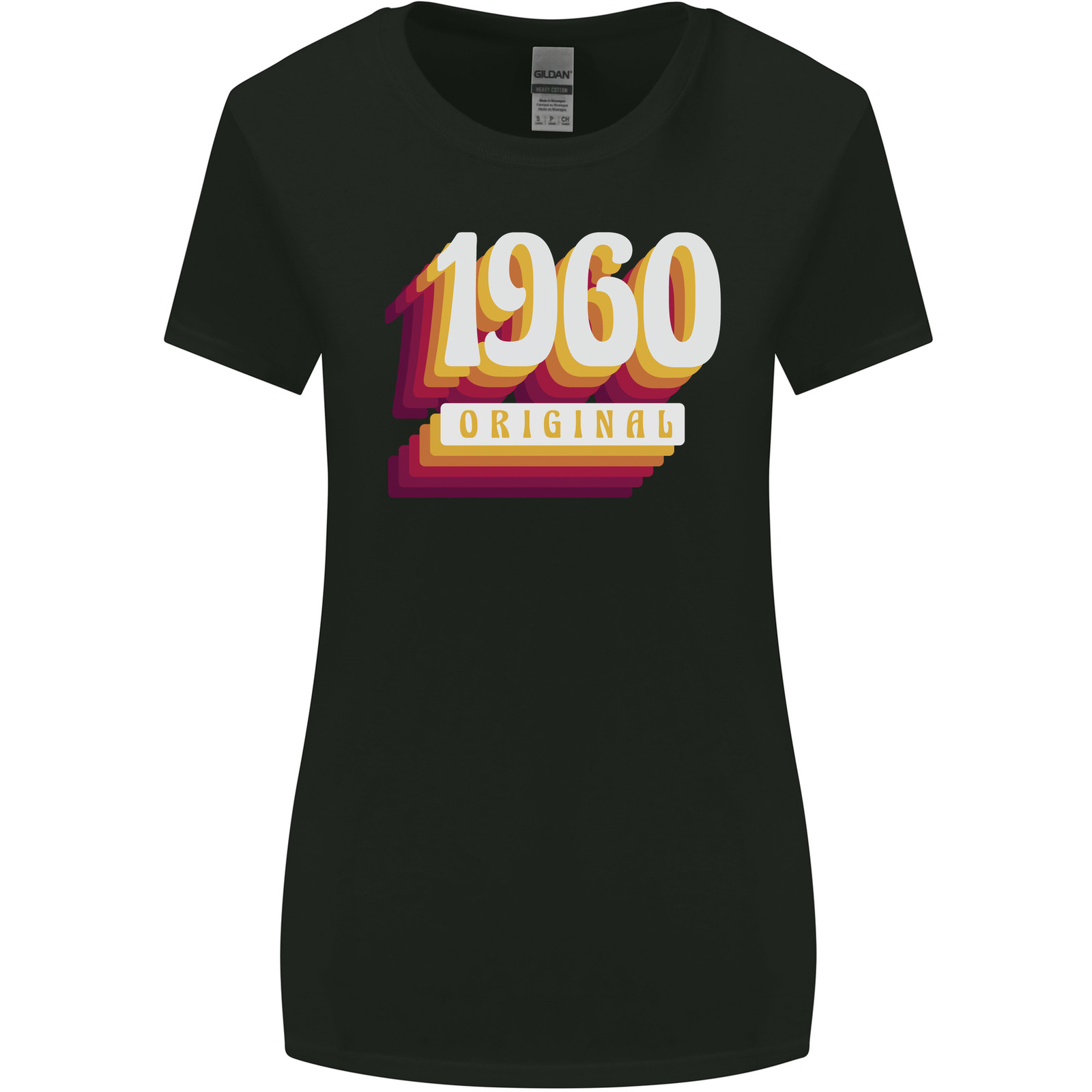 Retro 66th Birthday Original 1960 Womens Wider Cut T-Shirt