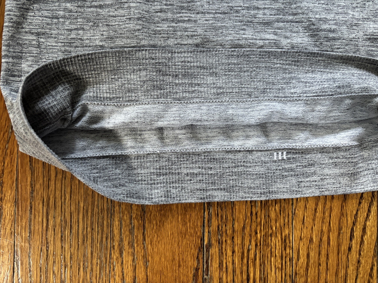 Athleta In Motion Seamless Tank Top Crew Neck Heather Gray XL