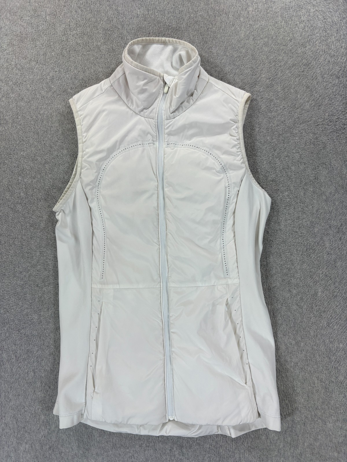 Lululemon Performance Athletic Jacket Vest (Women’s Size 8) White