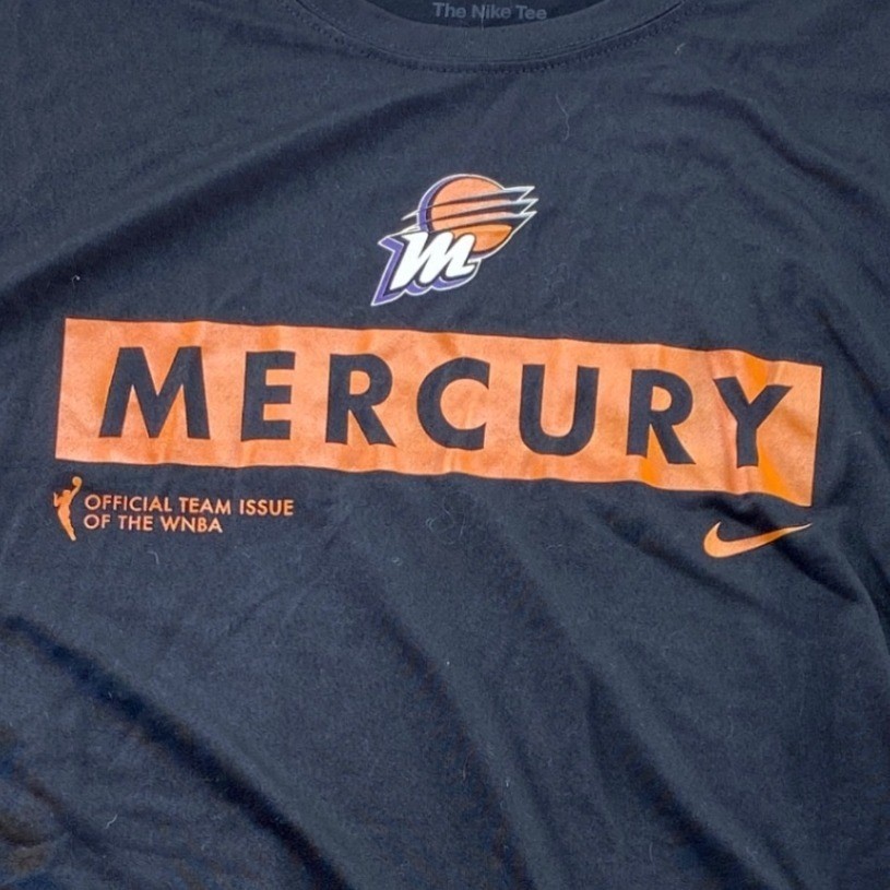 Nike Legend SL Tee Womens Large Black Phoenix Mercury WNBA Team Issue Sleeveless