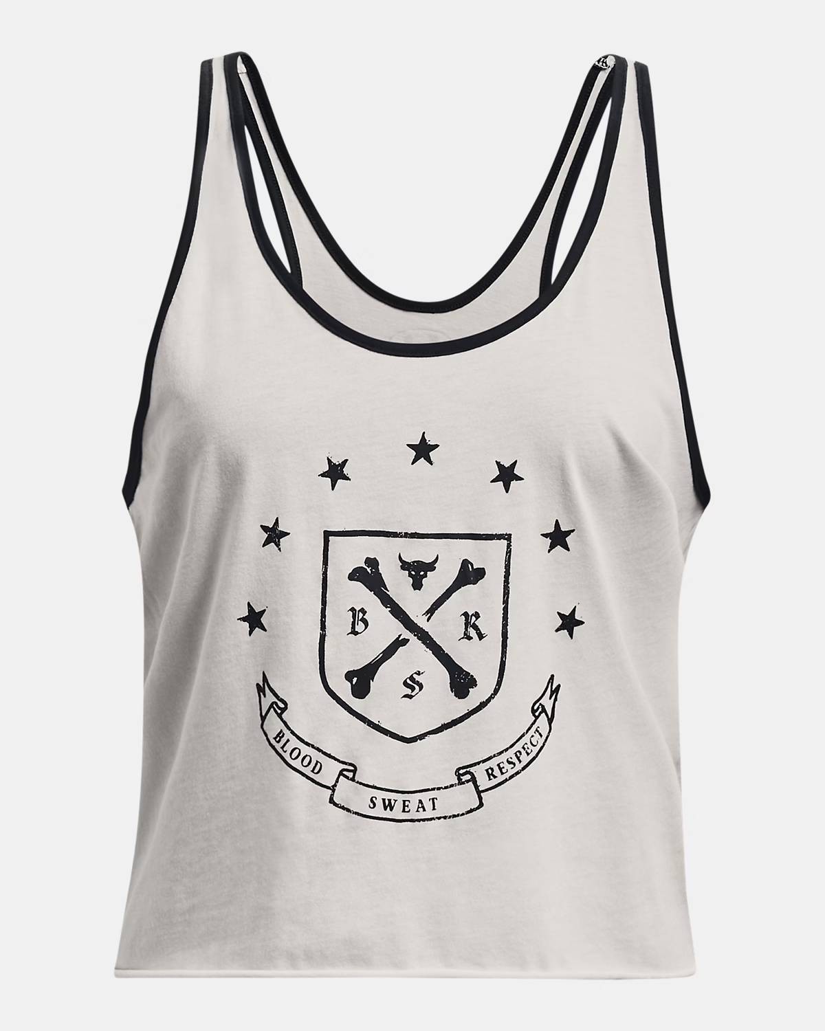 $40 Under Armour Women’s Project Rock Arena Tank Top Gray, L
