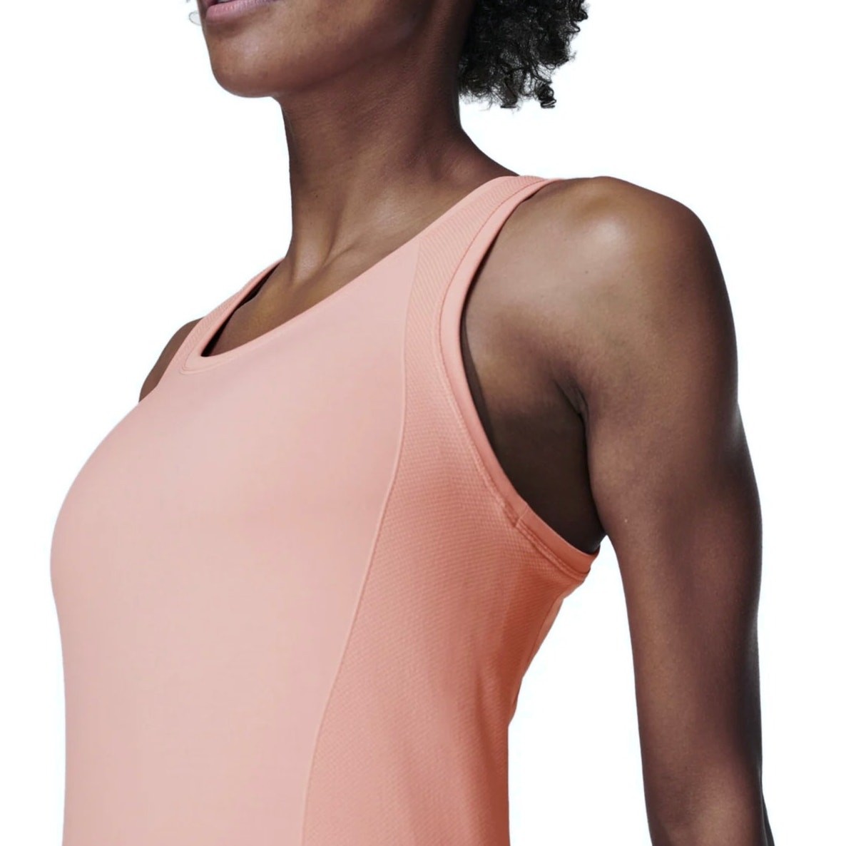 Sweaty Betty London Athlete Seamless Yoga Tank Top Bloom Pink Size Small