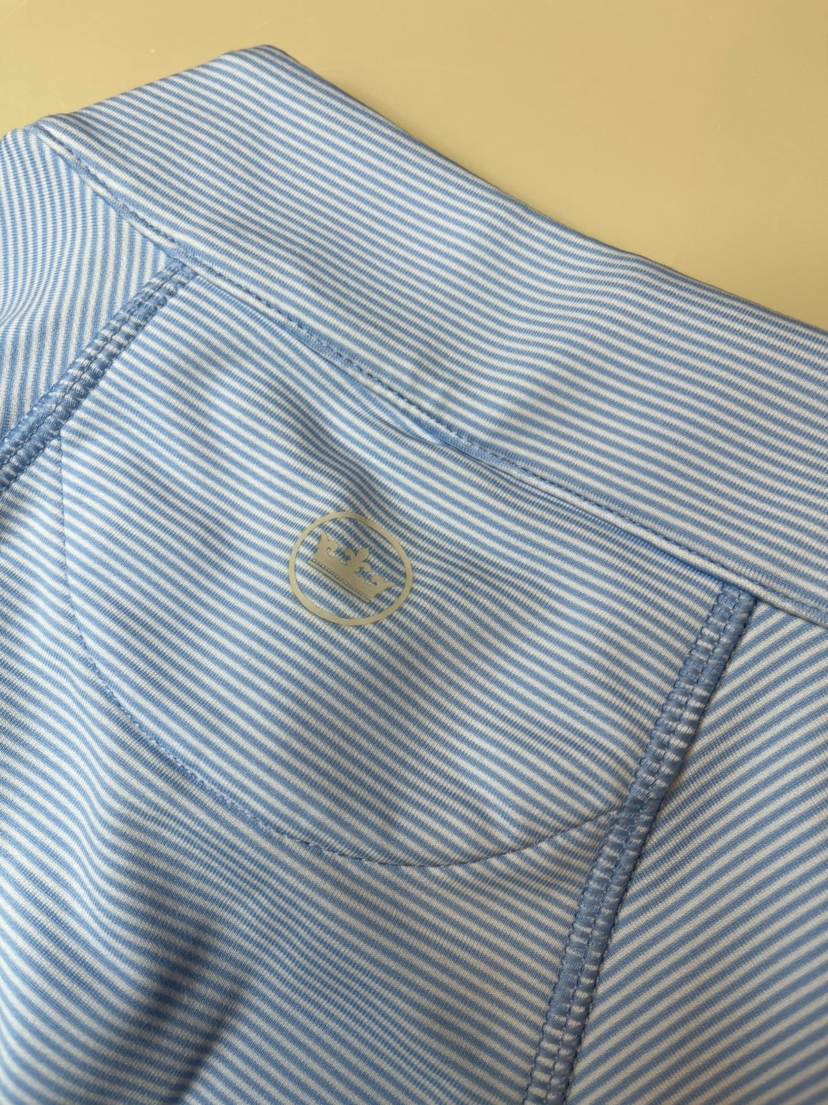 NWT PETER MILLAR Raglan-Sleeve Perth Layer Size Large Blue LE0EK43 Logo UPF 50+