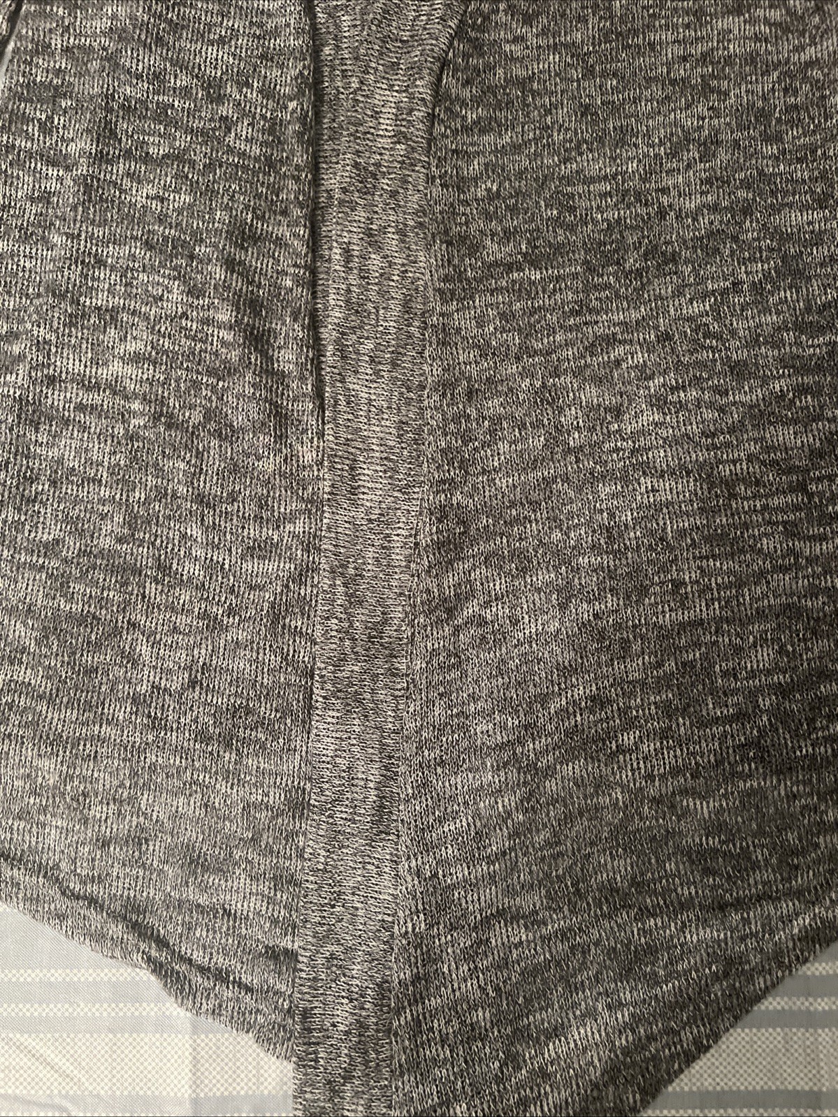 Sofra Womens Gray Open Cardigan. Size Small NWT