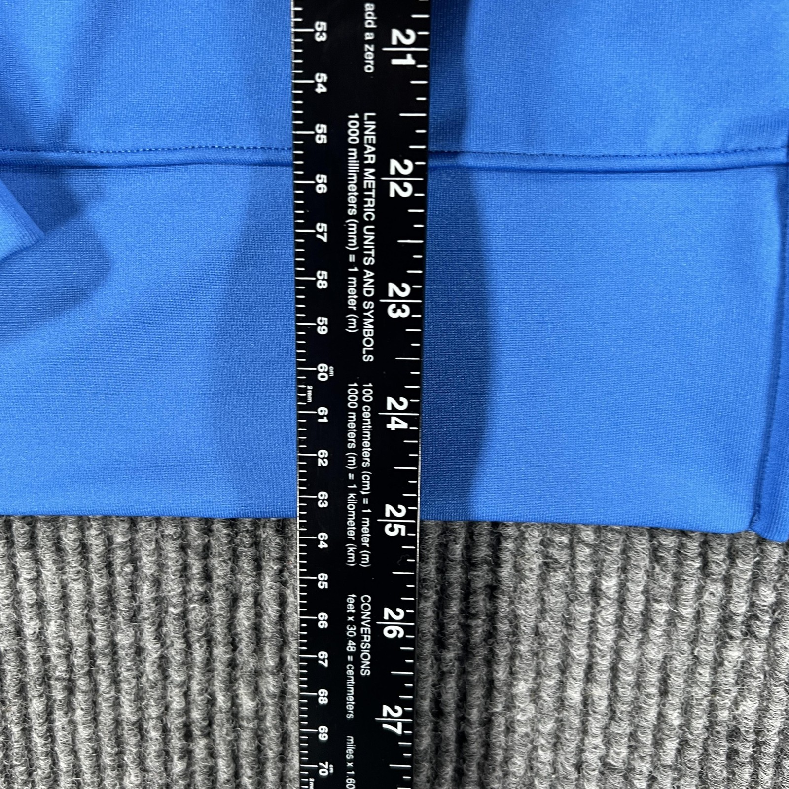 Under Armour Track Jacket Womens Medium Blue Full Zip Athletic Stretch Running