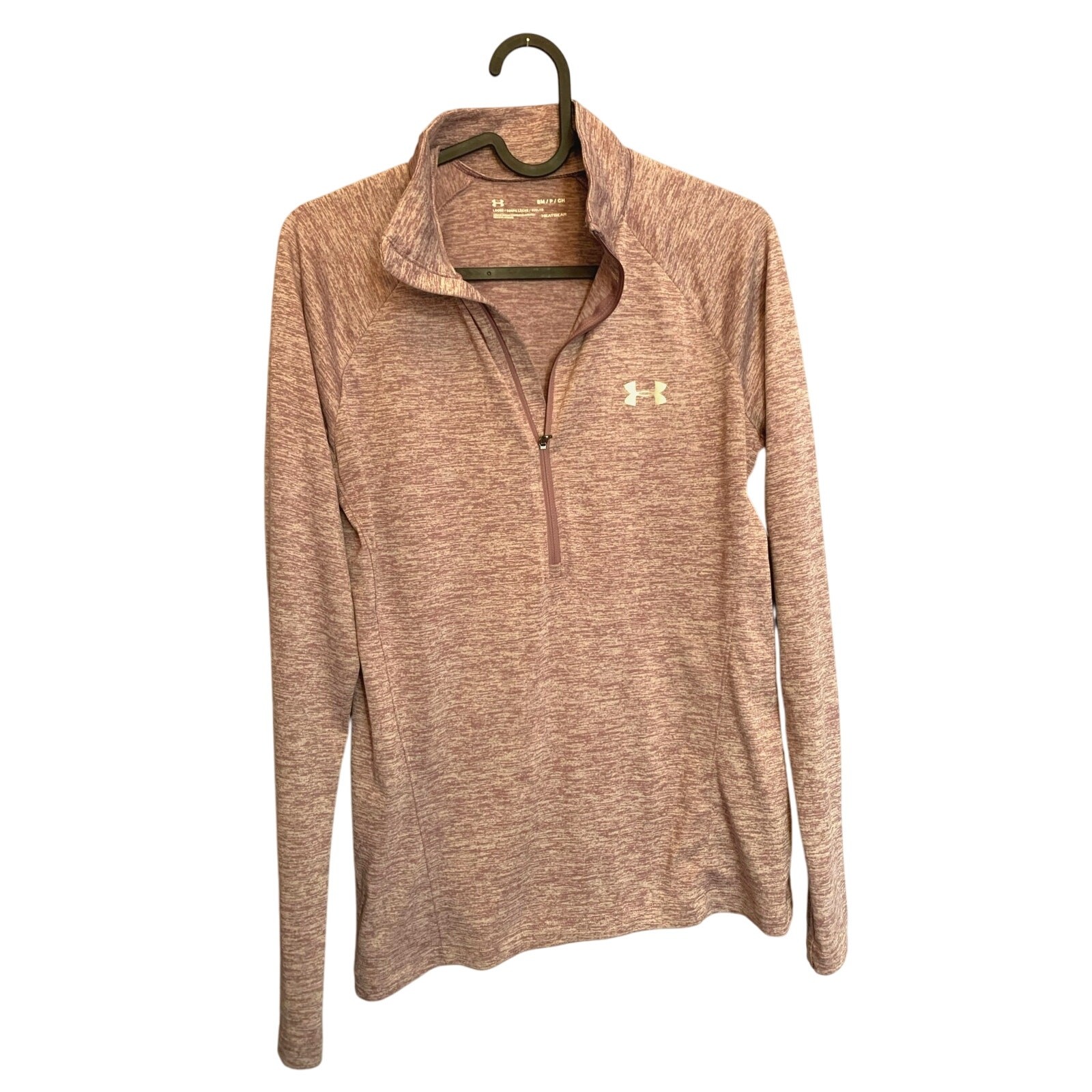 Under Armor Women’s Tech Half Zip Jacket Pullover Athletic Purple Burgundy SMALL