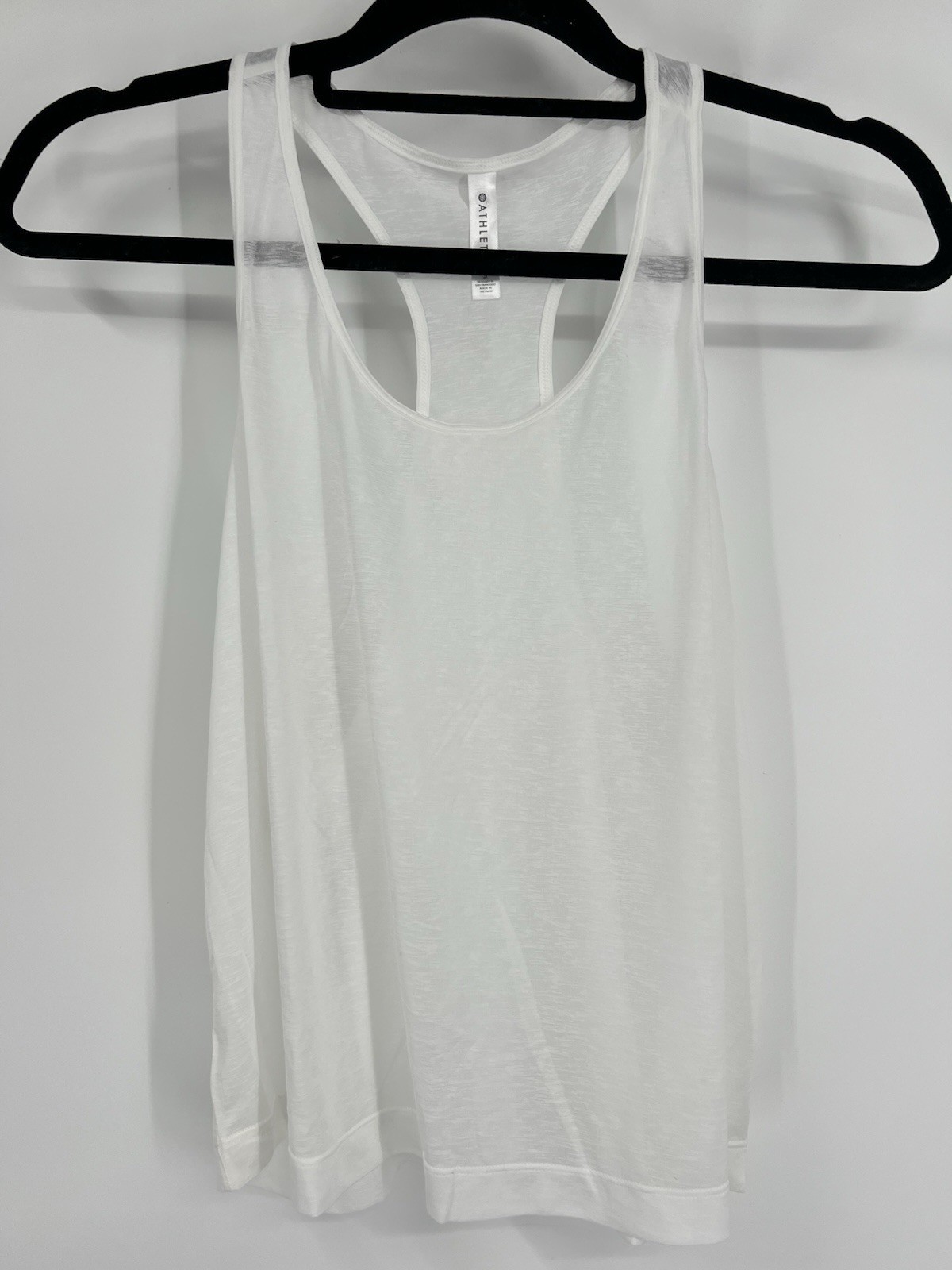 Athleta Women’s Size Small Lightweight Sheer Vapor Scoop Racerback Yoga Pilates