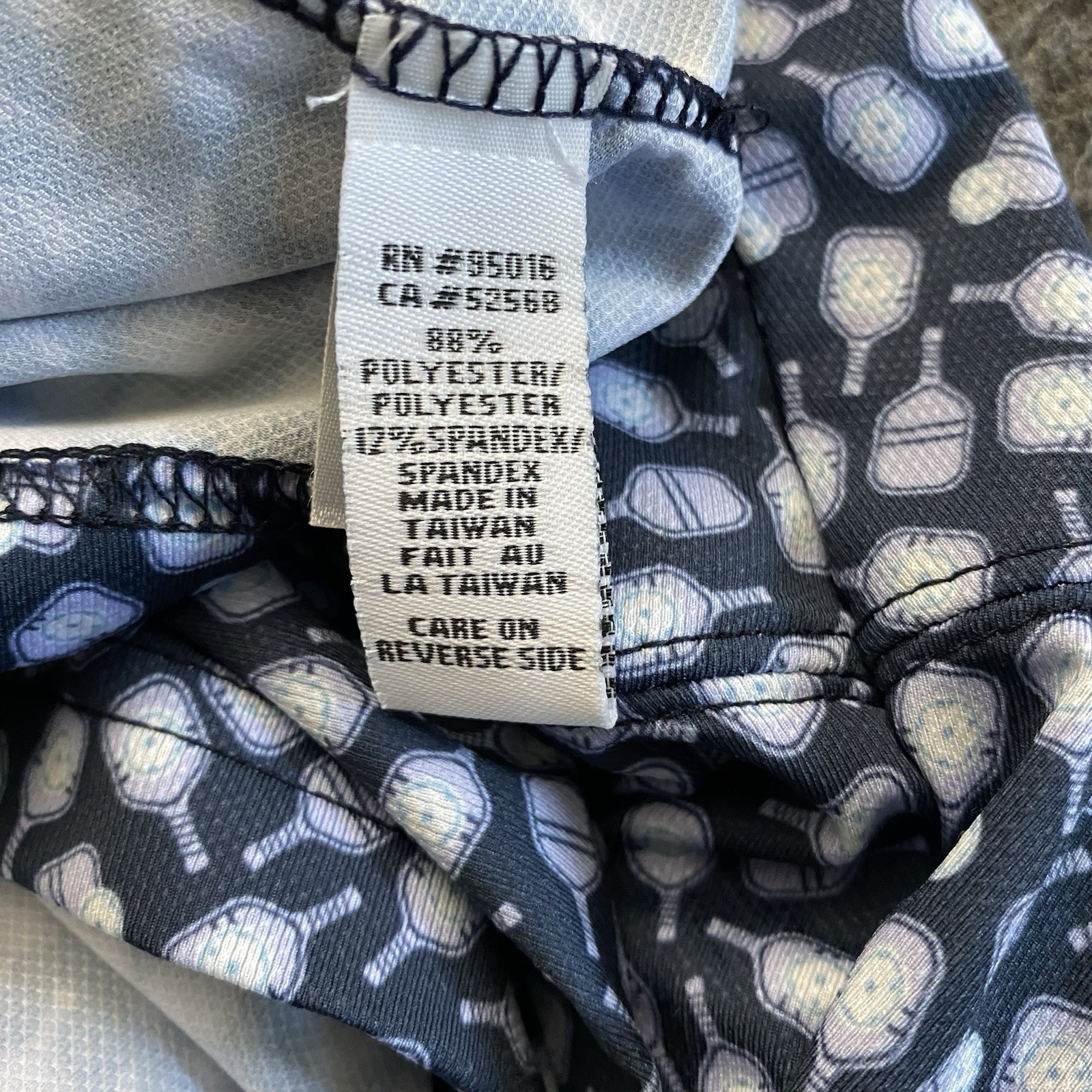 Straight Down 1/4 Zip Womens Large Blue Performance Pickleball Warwick Hills