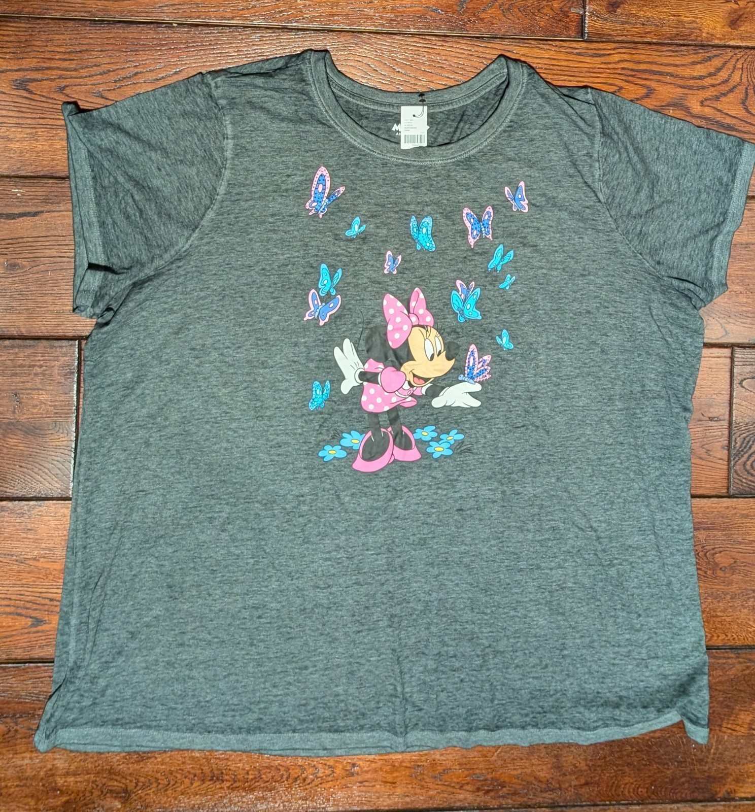 Disney Mickey Mouse & Friends Women’s Minnie Mouse Sequin T-Shirt Size 22/24 NWT