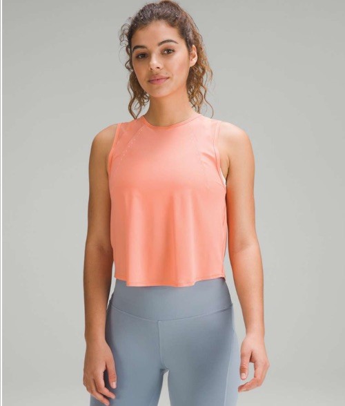 Lululemon Sculpt Cropped Tank Top Women’s Size 10