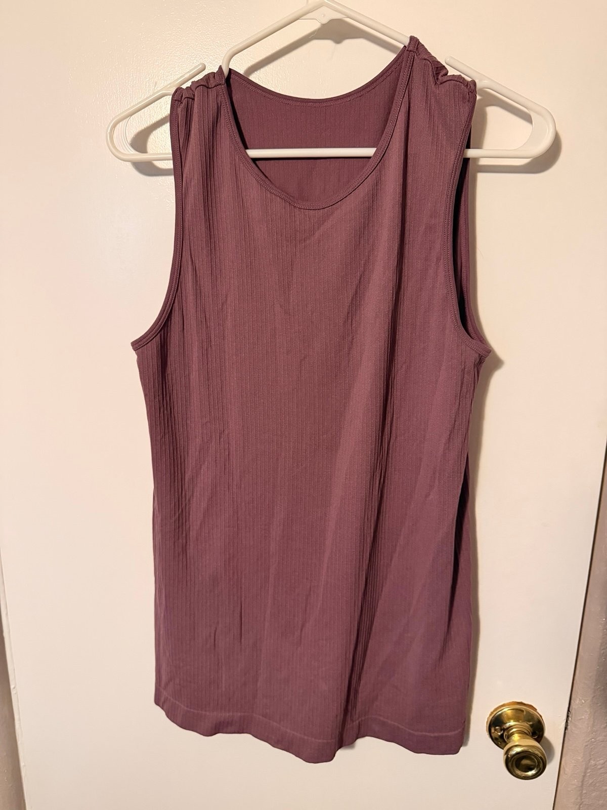 Zyia active parallel tank, dusty rose color, size large