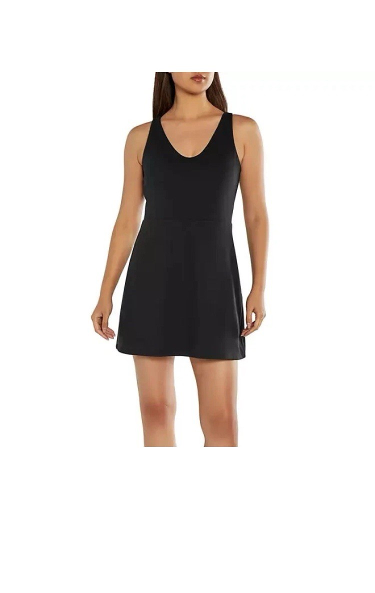 GapFit Women’s Active Tank Dress Size M Black NWT