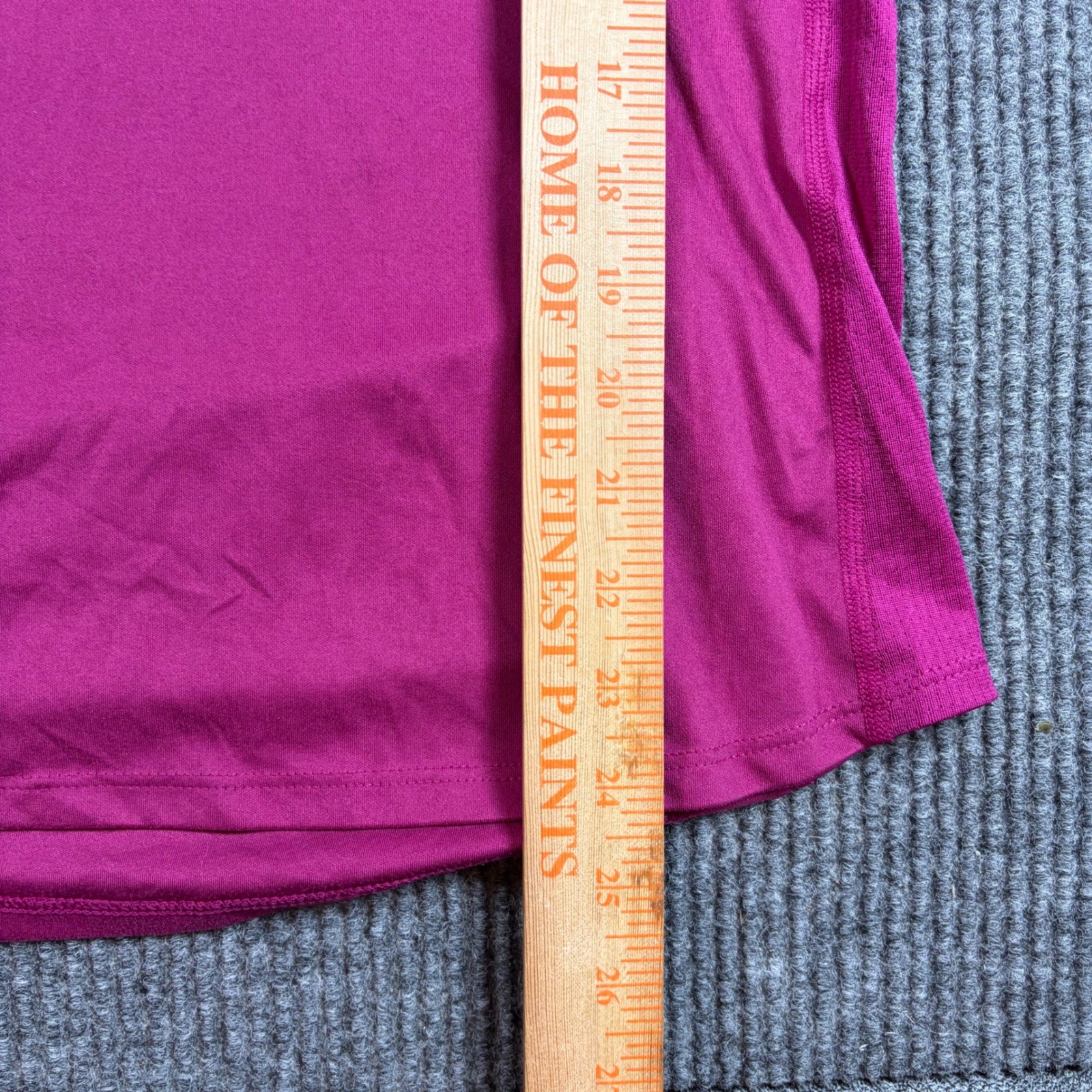 Nike Shirt Womens M Running Long Sleeve Orange Purple Dri-Fit 405255-679