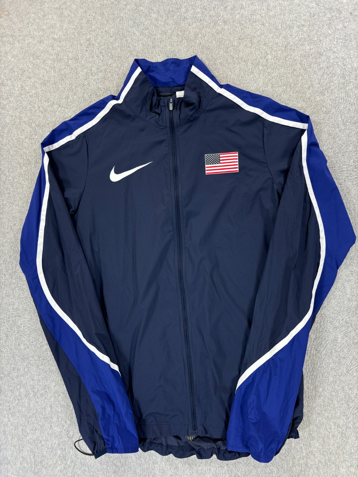 Nike Pro Elite Fit Dry USA Track & Field Running Jacket (Women’s Small Tall)