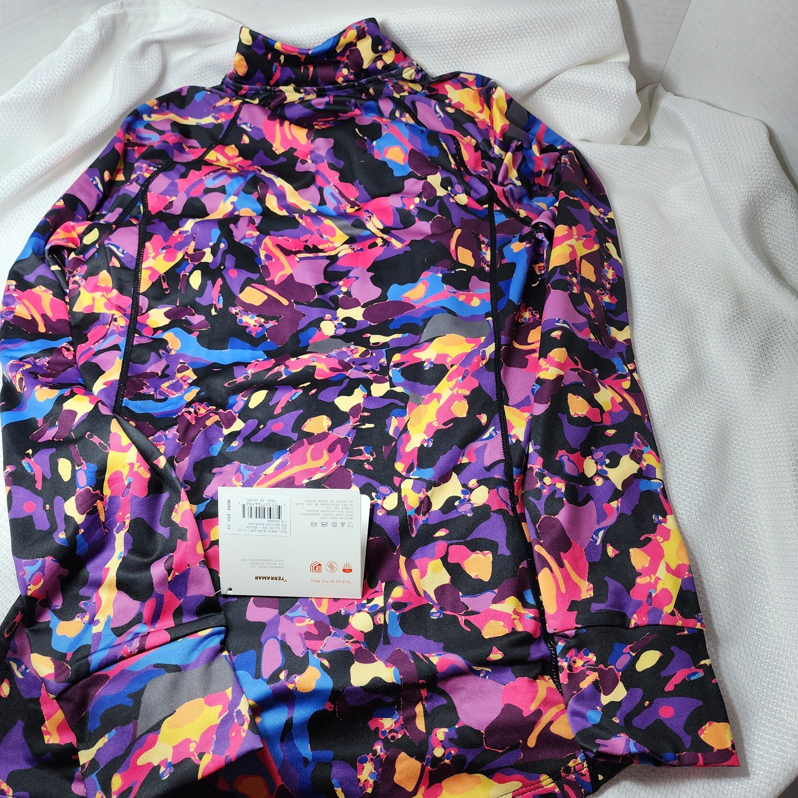 Terramar base layer Climasense Rising Sun half zip 3.0 womens M 10-12