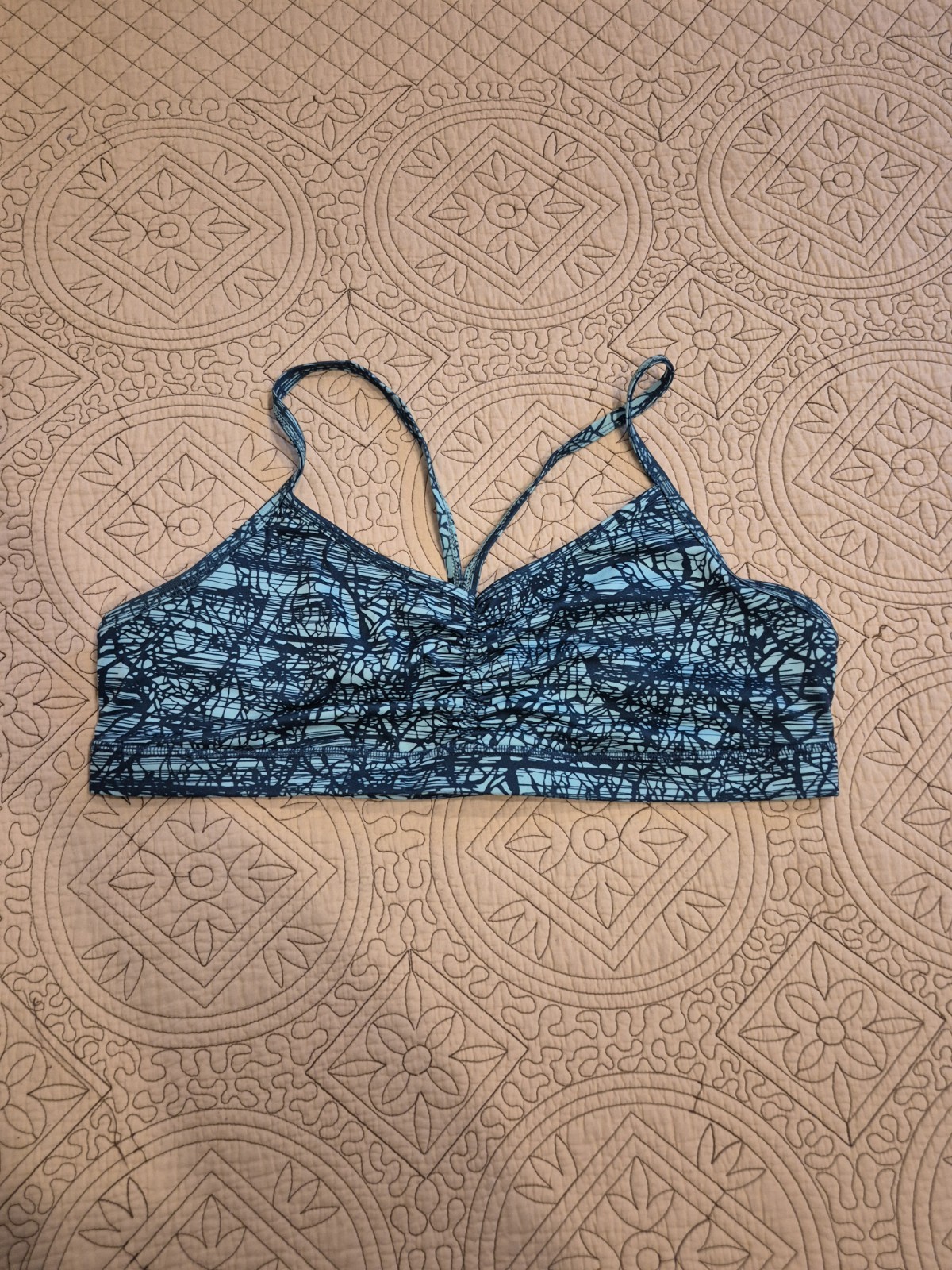 Old Navy Active Women’s XXL Sports Bra & Racer Back Slub Tank Teal