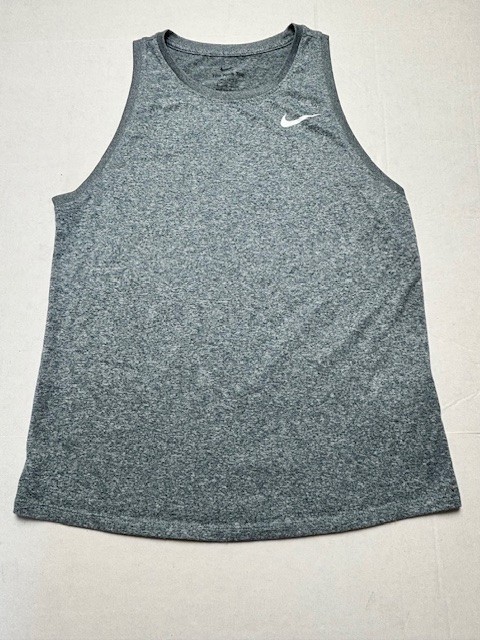 Nike Dri-Fit Women’s Dark Green and White Size Med. Cropped Activewear Tank Top