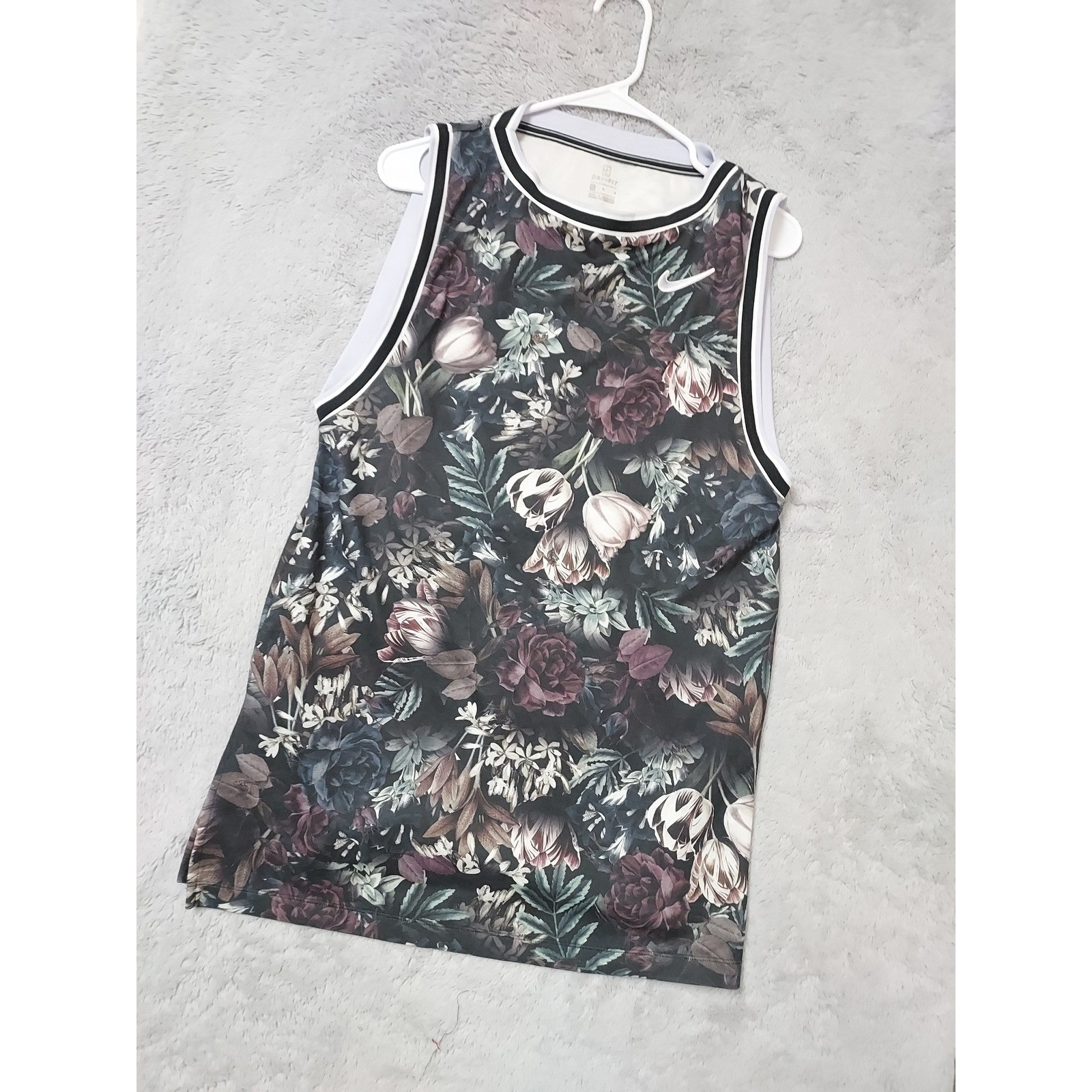 Nike Dress Womens Large Tennis Dri Fit Floral Nkct Dress Court Colorful Active