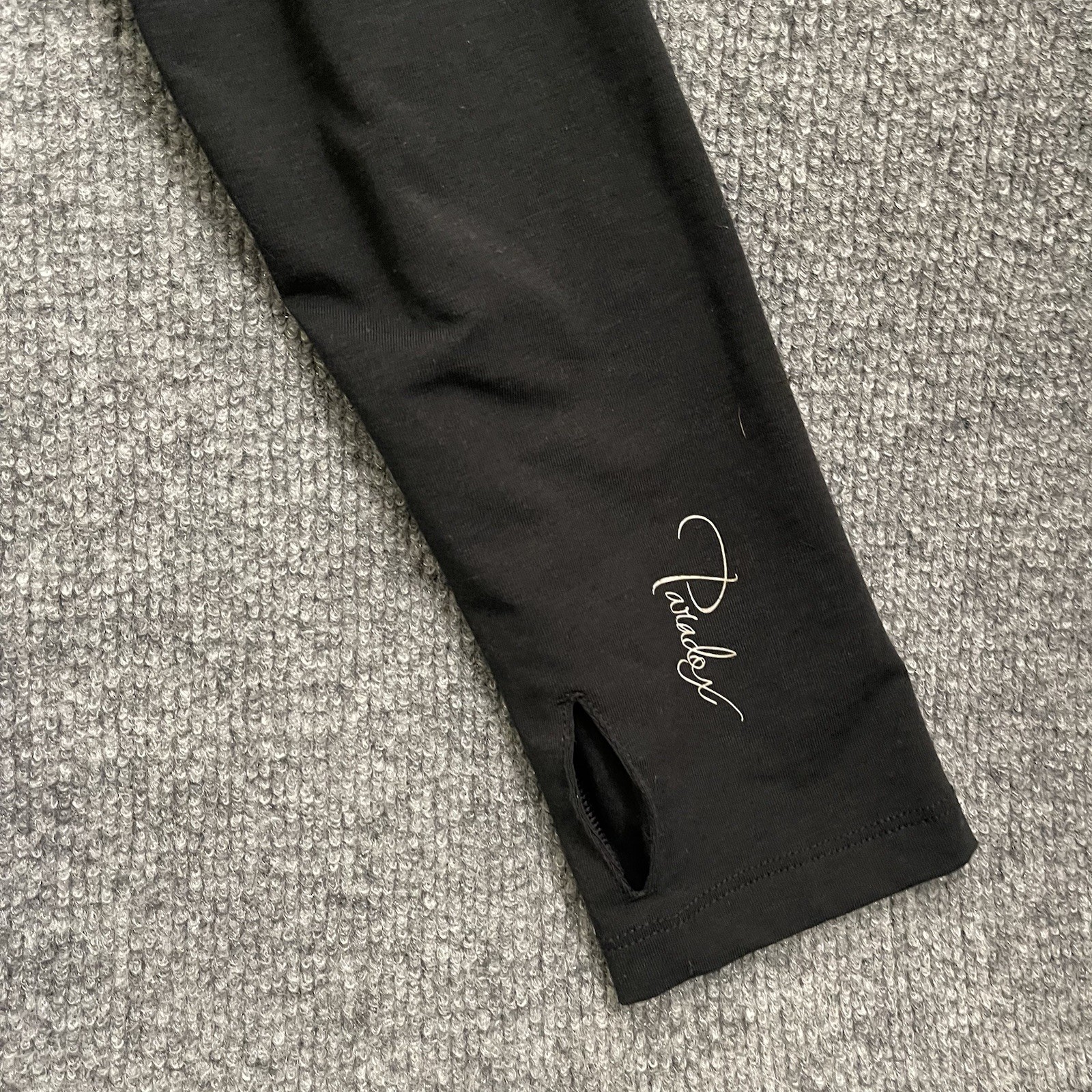 Paradox Dry Release Base Layer Top Womens Large Black Merino Blend 1/4 Zip