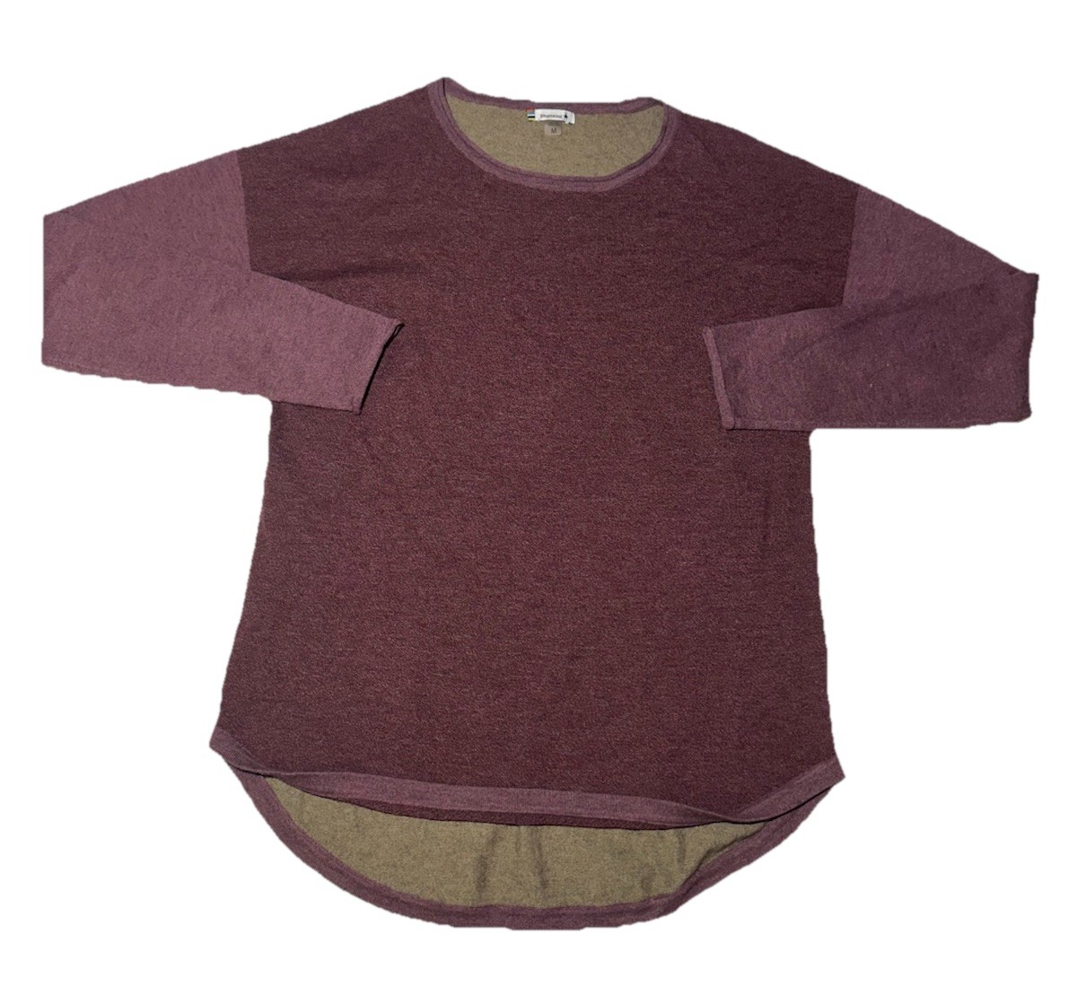 Smartwool Shadow Pine Colorblock Sweater Women’s Size Medium 2022 Wool Blend
