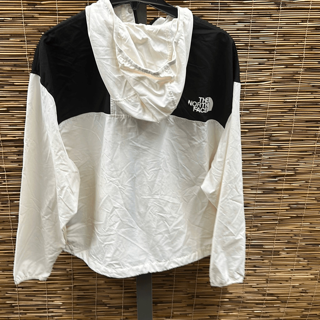 The North Face Inc Women’s ’86 Mountain Wind Jacket in White/Gardenia Size Small