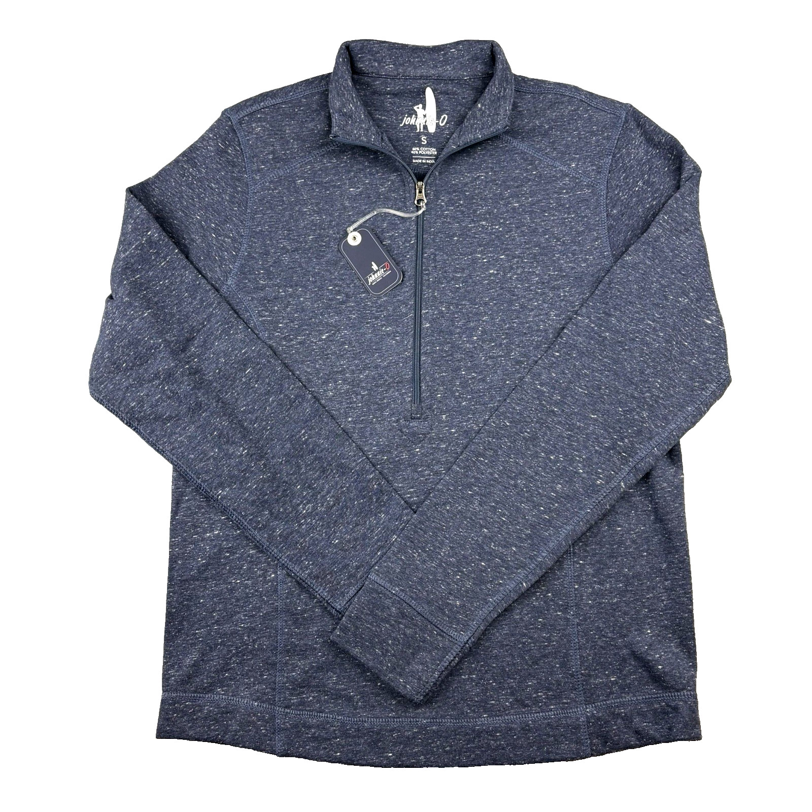 Johnnie-O Kennedy Half Zip Navy Pullover Women’s Size S Golf Atlanta Braves MLB