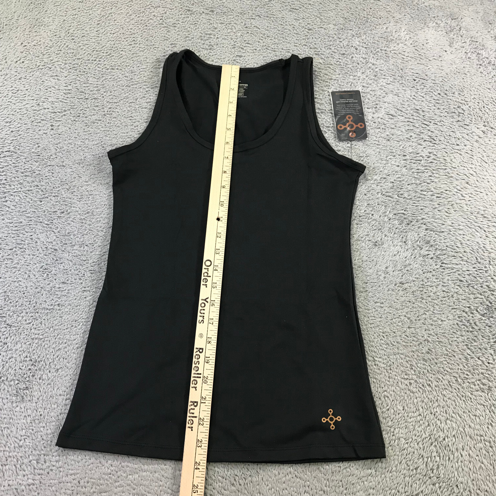 TOMMIE COPPER Tank Womens Medium 2 PACK Core Tank Top Black Beige NWT aasdsa