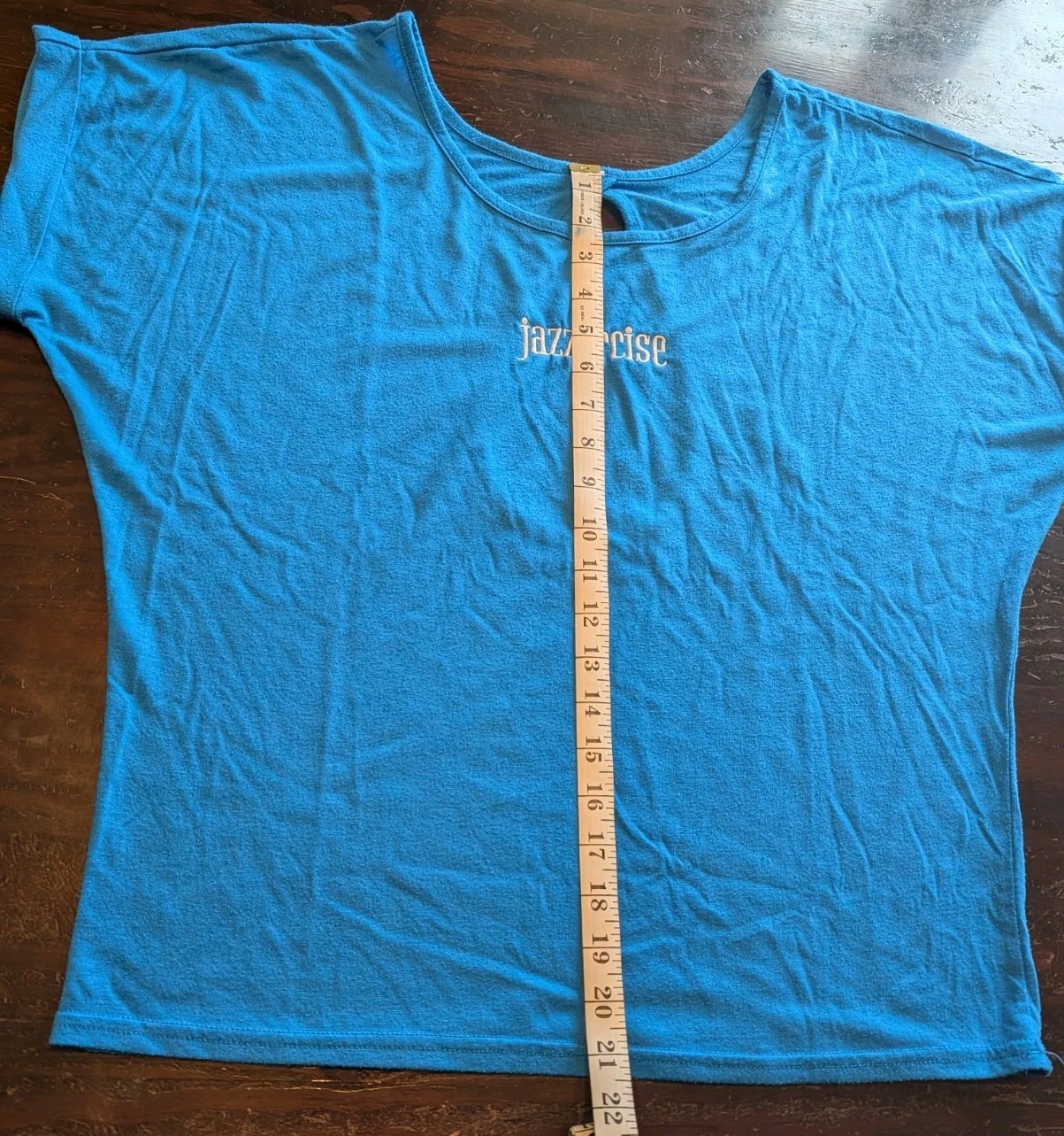 JAZZERCISE Pullover Top Size M *EUC* Made In the USA