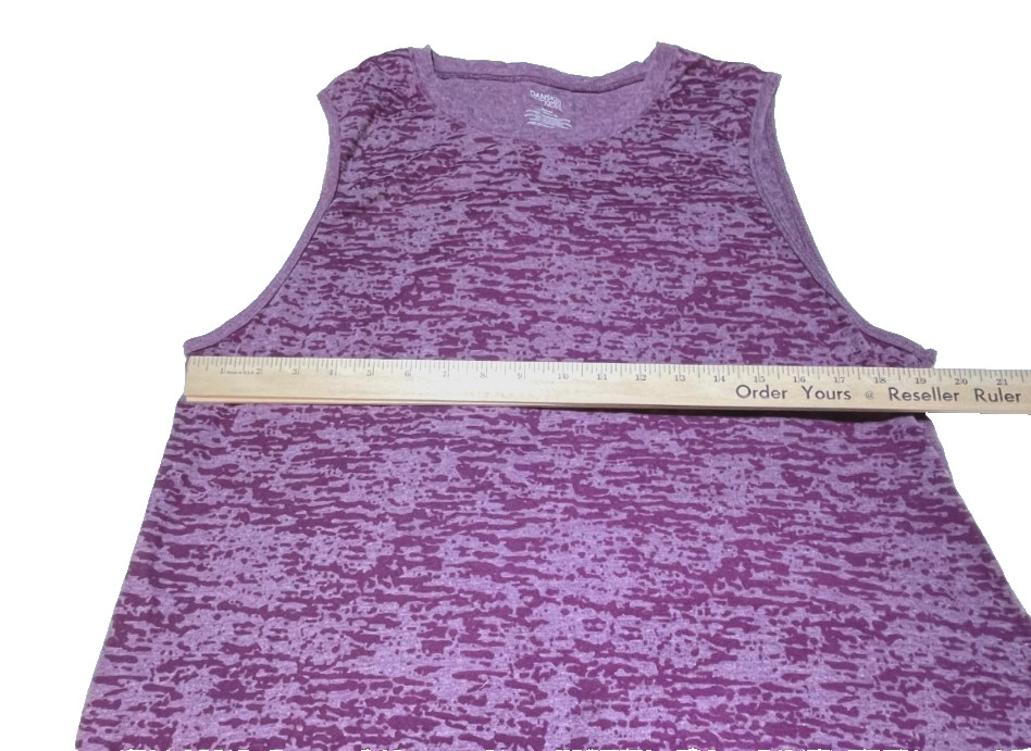 Danskin Now Tank Top Women XL 16/18 Sleeveless Athletic Workout Gym Mauve