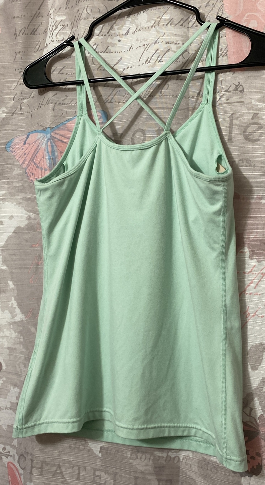 MPG Spaghetti Strap Racerback Activewear Tank Women’s Mint Green