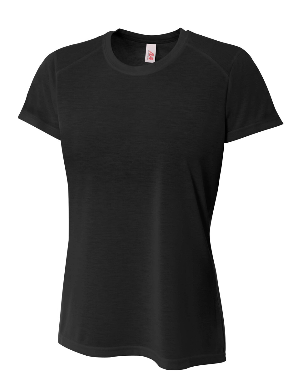 A4 Womens 4.7 ounce 100% Polyester Moisture Wicking Spun Poly T-Shirt NW3264