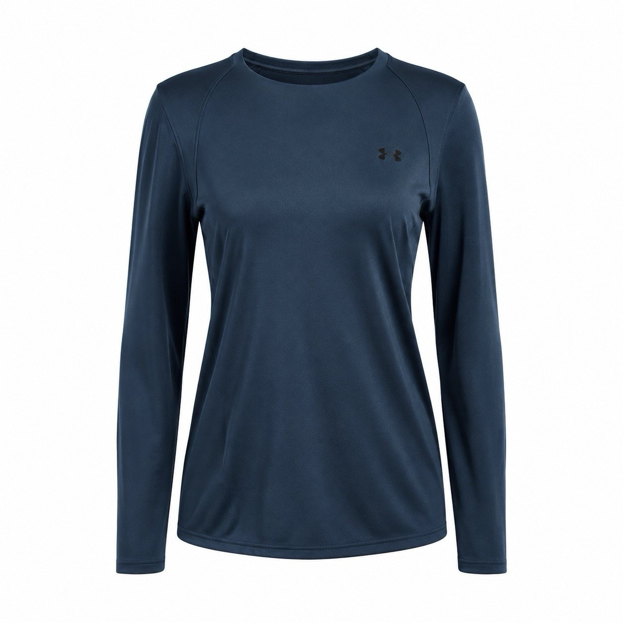 Under Armour ColdGear Cozy Crew Women’s S Blue Fitted Long Sleeve Crew Top