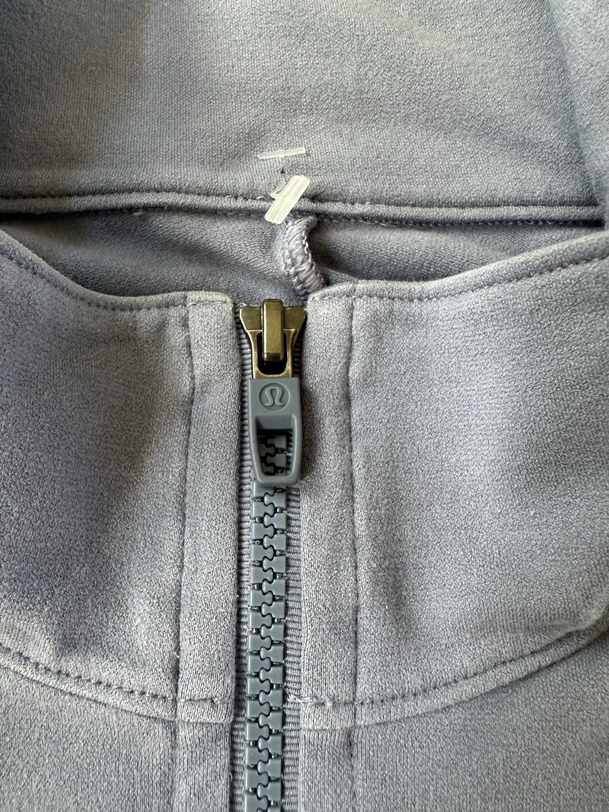 Lululemon Quarter Zip Pullover Long Sleeve Blue Size 44 X 26.5
