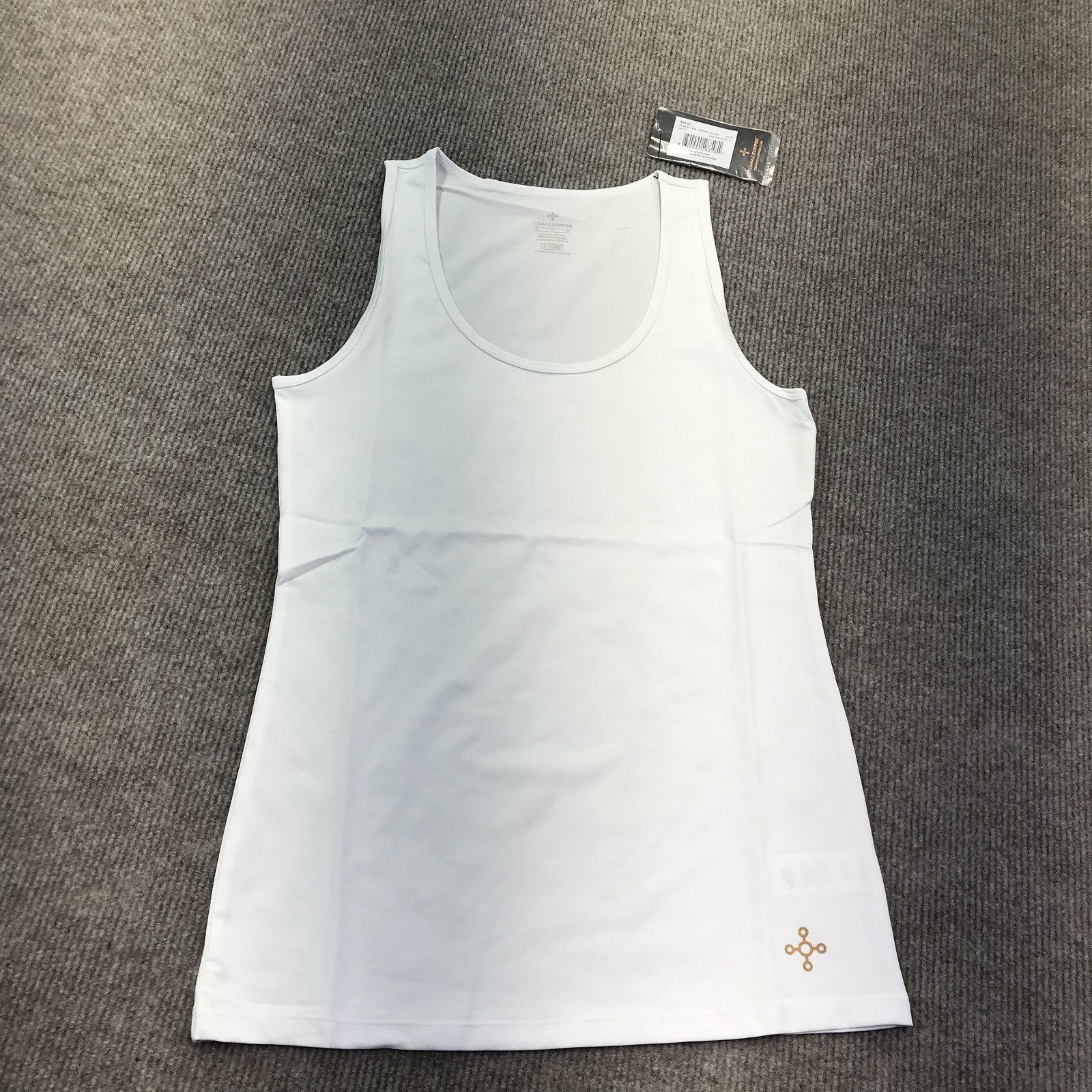 Tommie Copper Shirt Womens Medium White Core Compression Tank Top Athletic