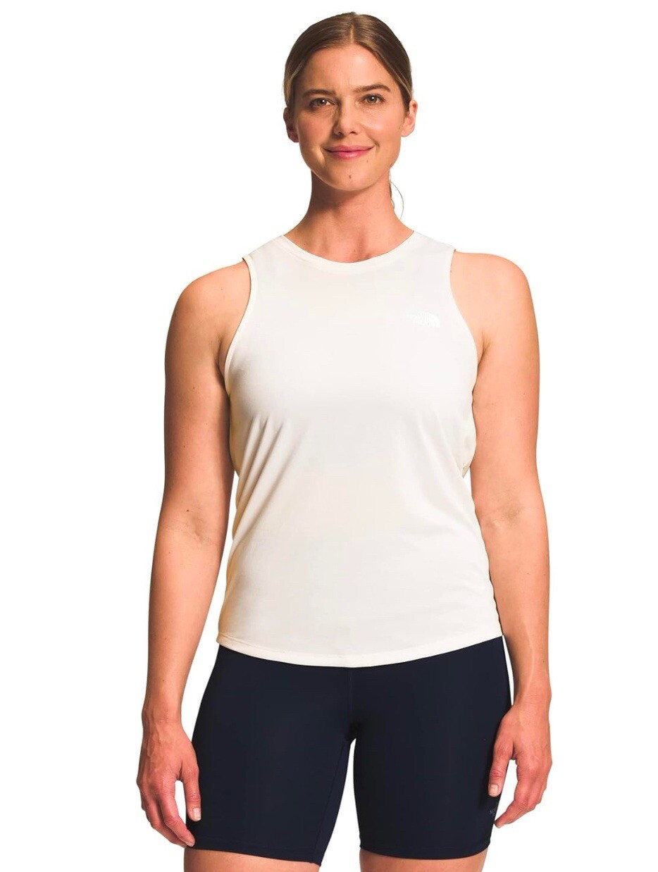 NWT $35 The North Face Women’s Elevation Tank XXL Gardenia White