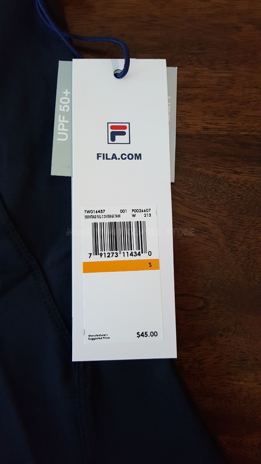 Fila Women’s Essentials Full Coverage Tennis top Tank TW016437 Black