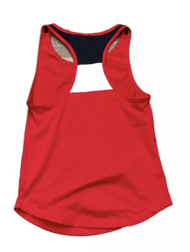 👚Adidas MEDIUM Versatile Multi Sport Tank Top Scarlet America Legend Ink A4
